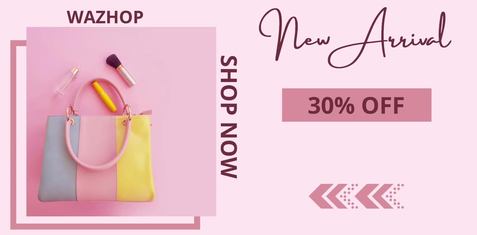 WaZhop promotion - new arrivals